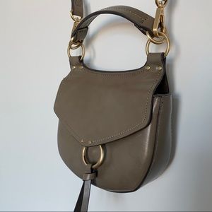 Zara faux leather purse